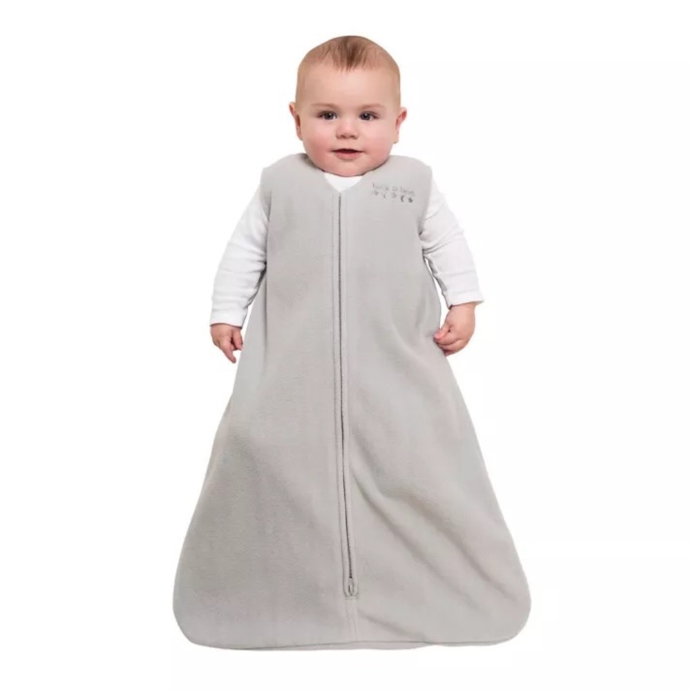 HALO SLEEPSACK WEARABLE BLANKET MICRO-FLEECE SOLID GRAY